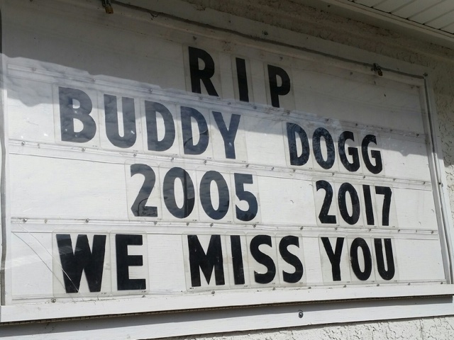 Rest in peace, Buddy