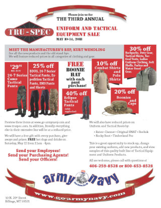 2018 Tru-Spec Sale