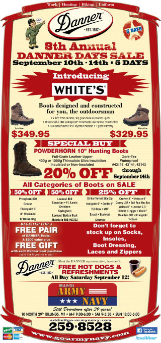 2020 Danner Days Sale