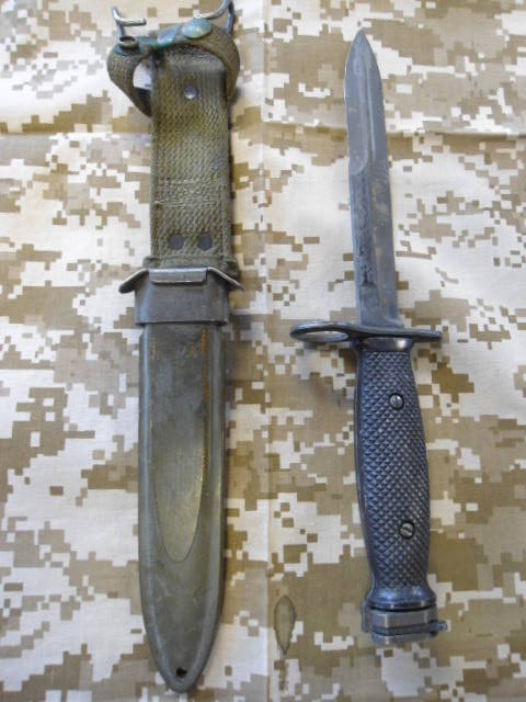 U.S. Military M7 Bayonet with Sheath (used)